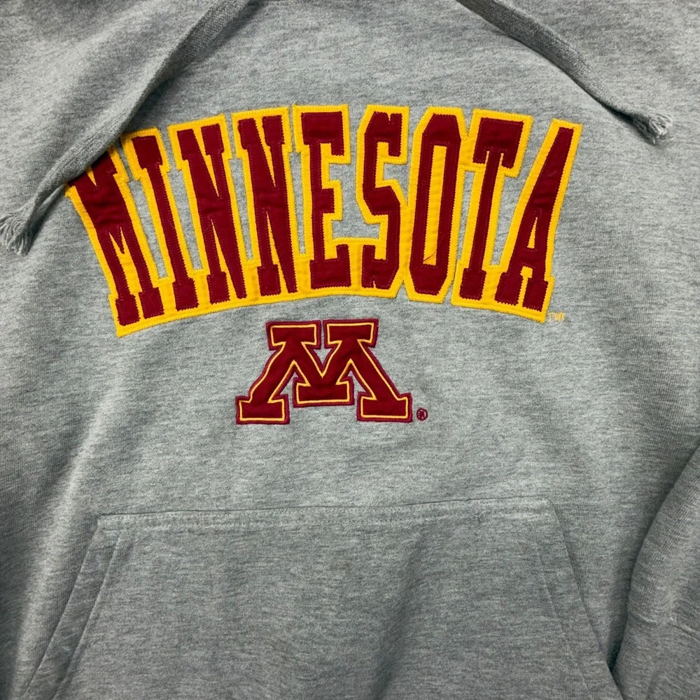 Gear For Sports Minnesota‎ Golden Gophers Hoodie Mens Large Gray NCAA Pullover